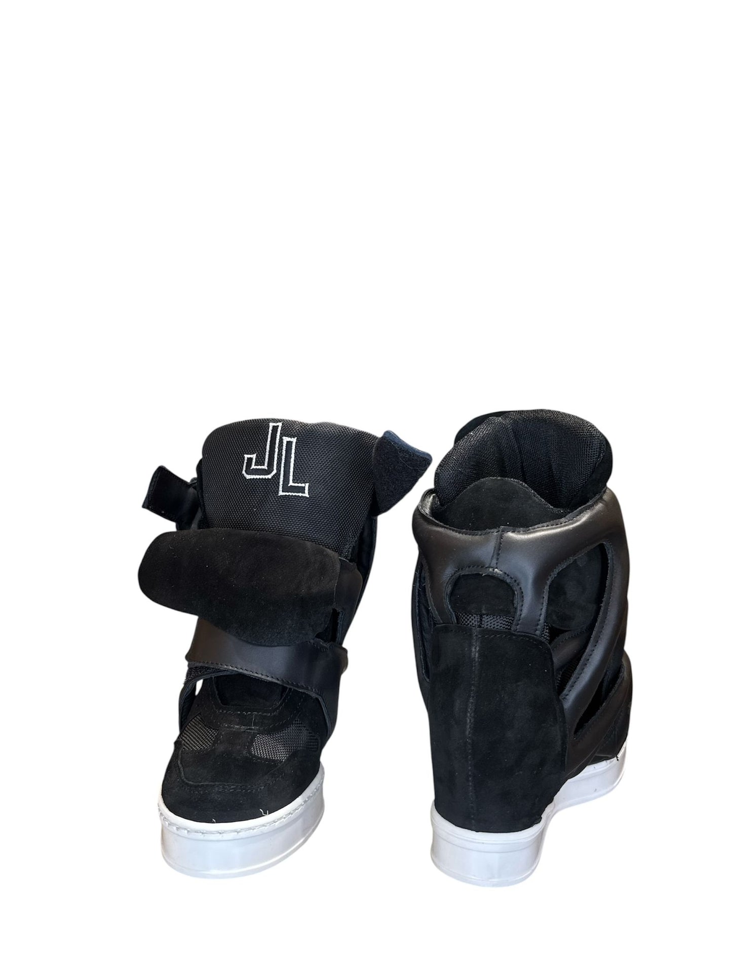 Sneakers strappi rialzo interno