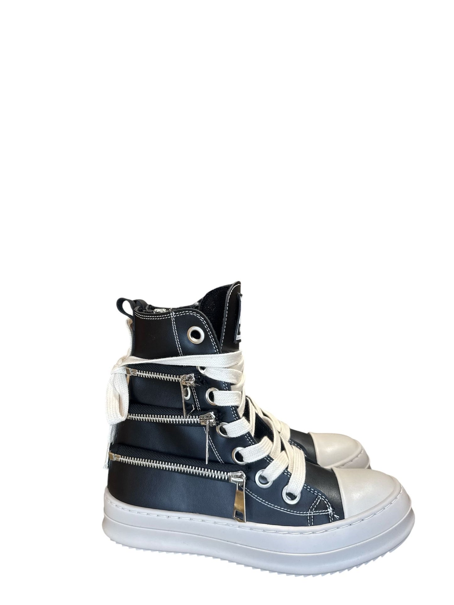 Sneakers Censored zip laterali