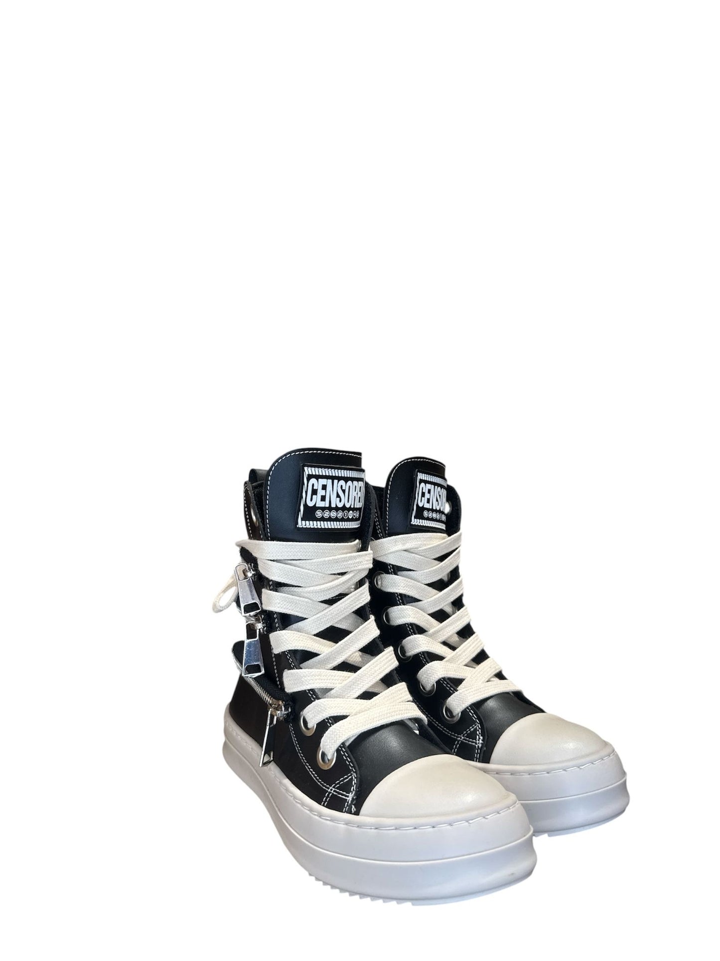 Sneakers Censored zip laterali