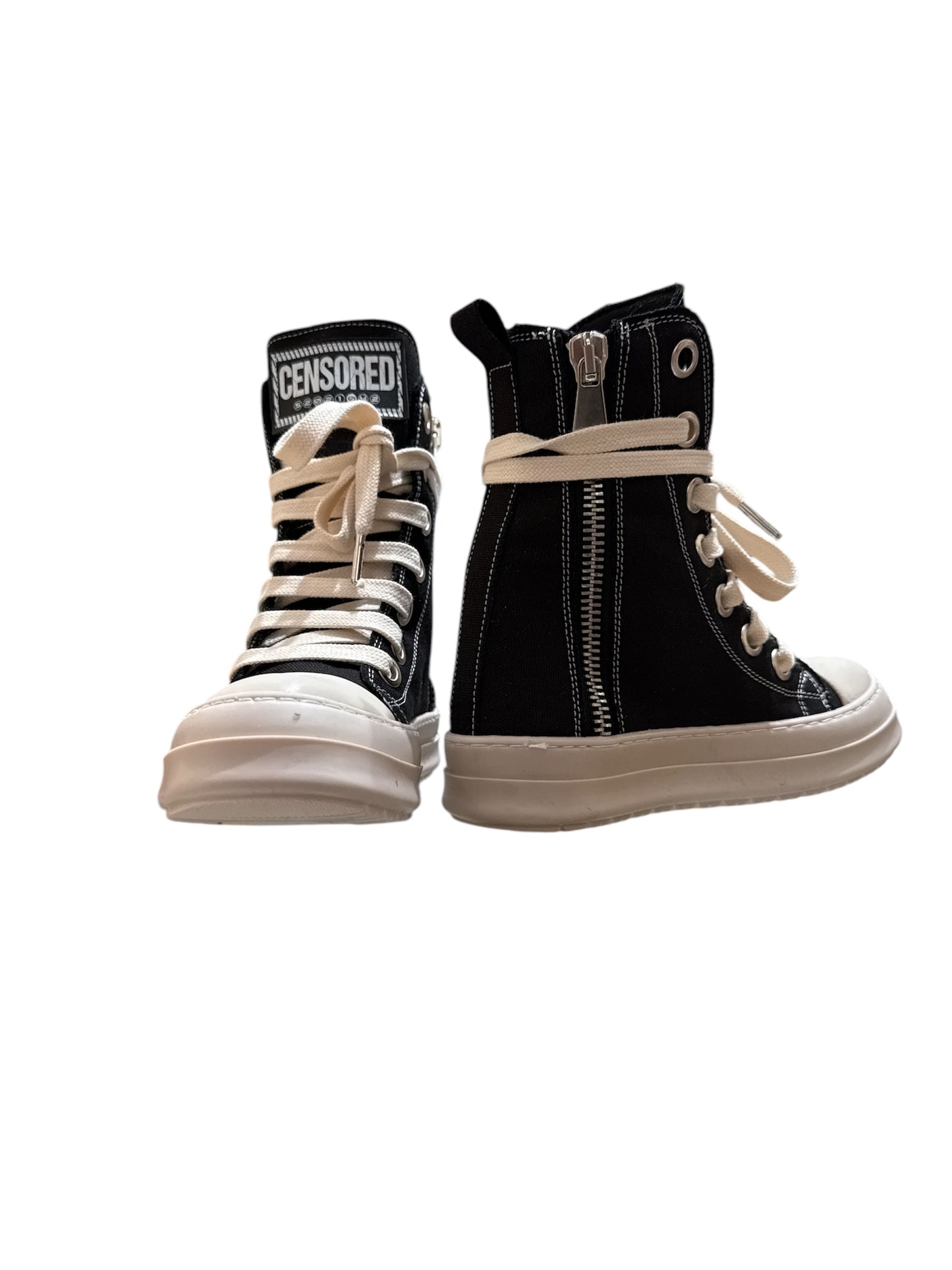 Sneakers Censored tela nero