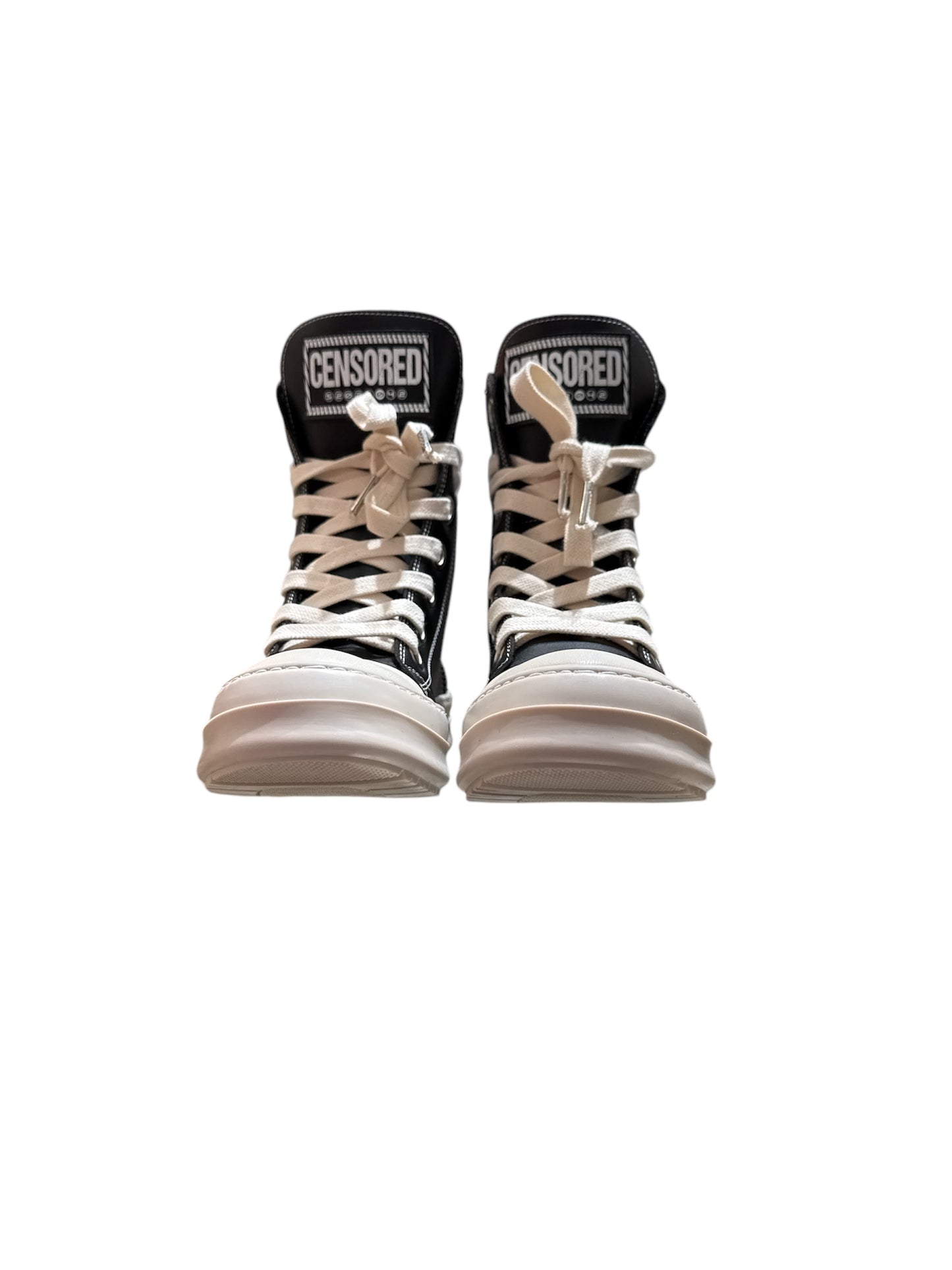 Sneakers Censored pelle nero