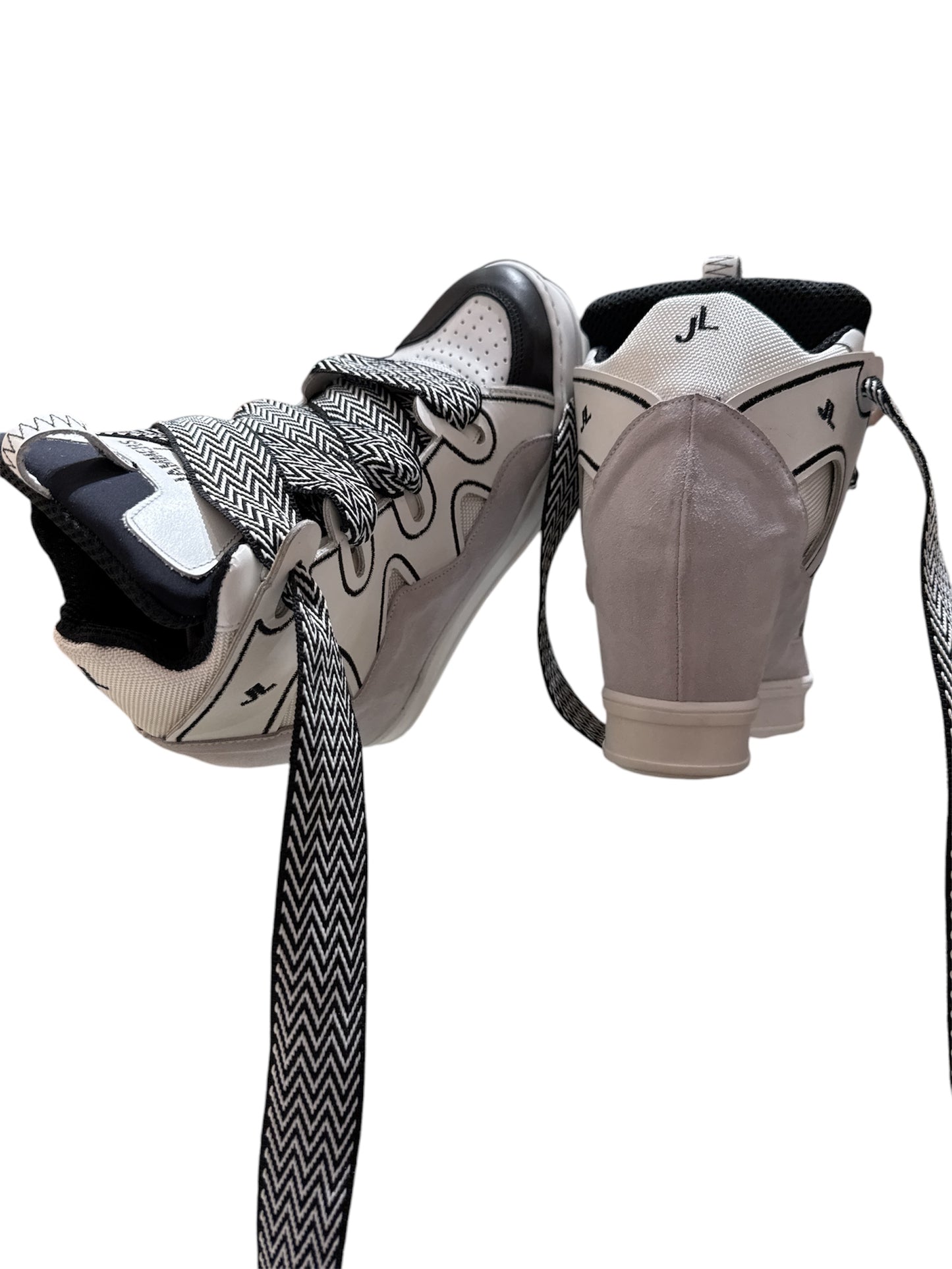 Jammers zeppa interna bianco nero