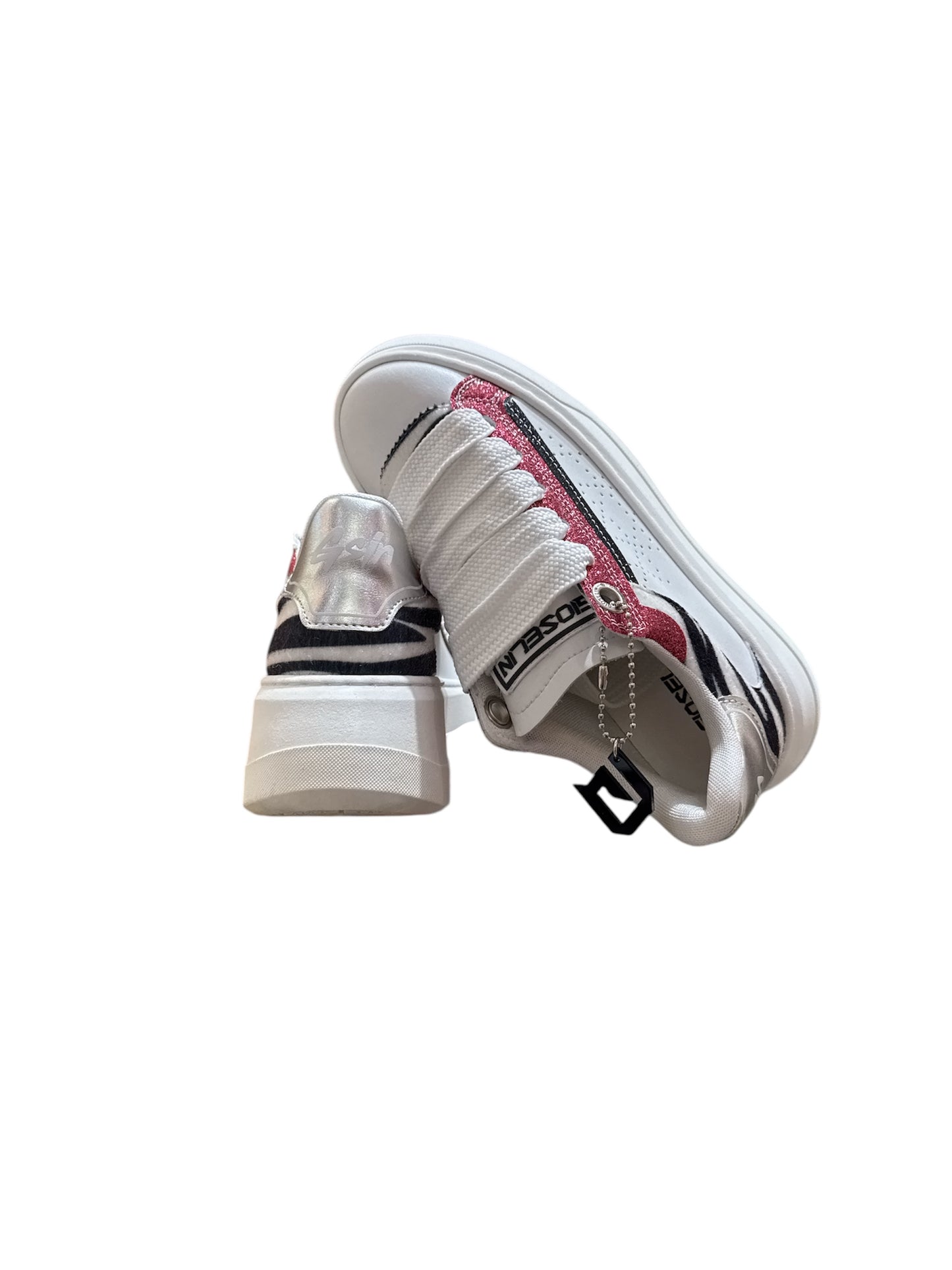 Sneakers Gioselin glitter amarena