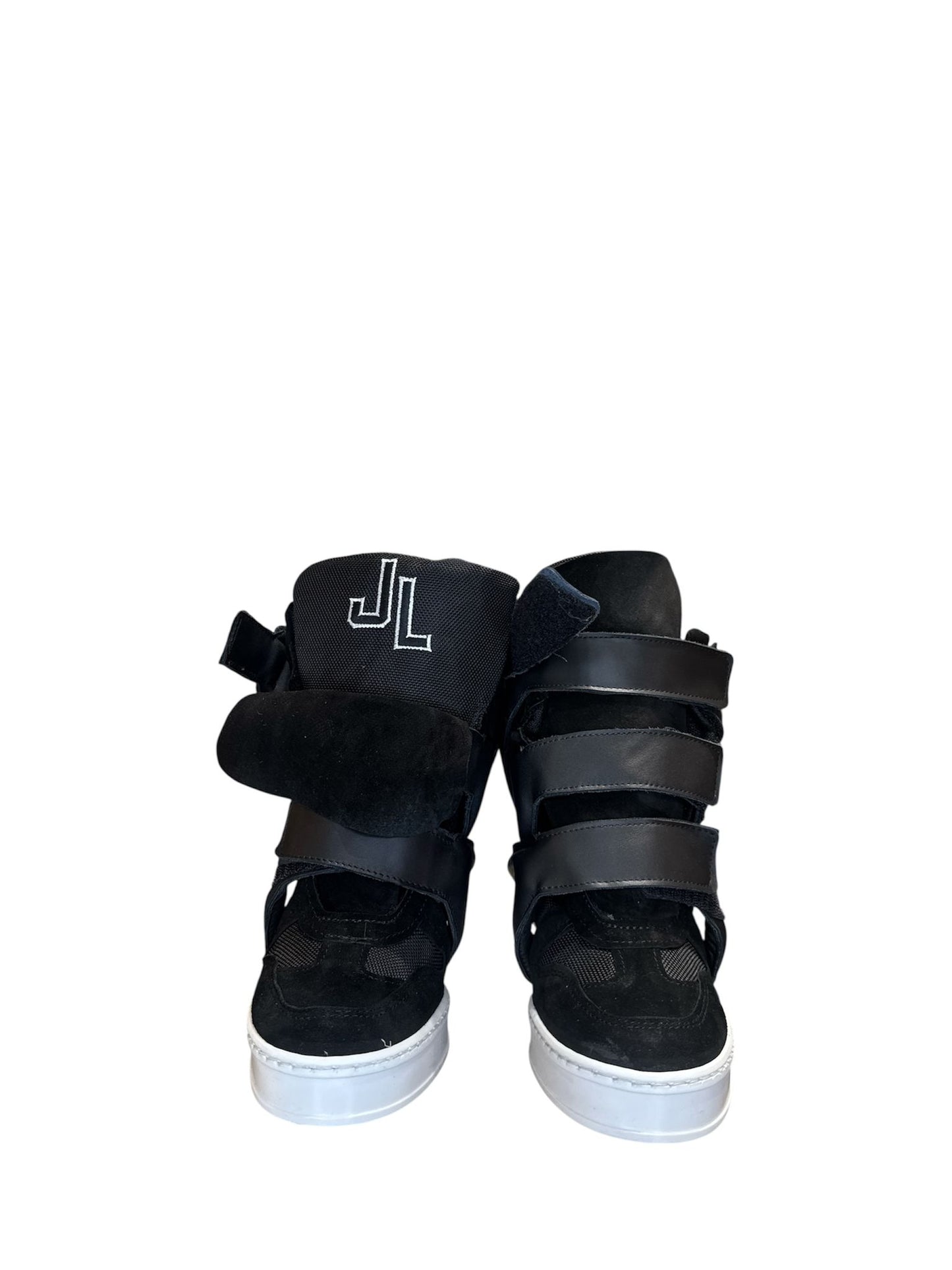 Sneakers strappi rialzo interno