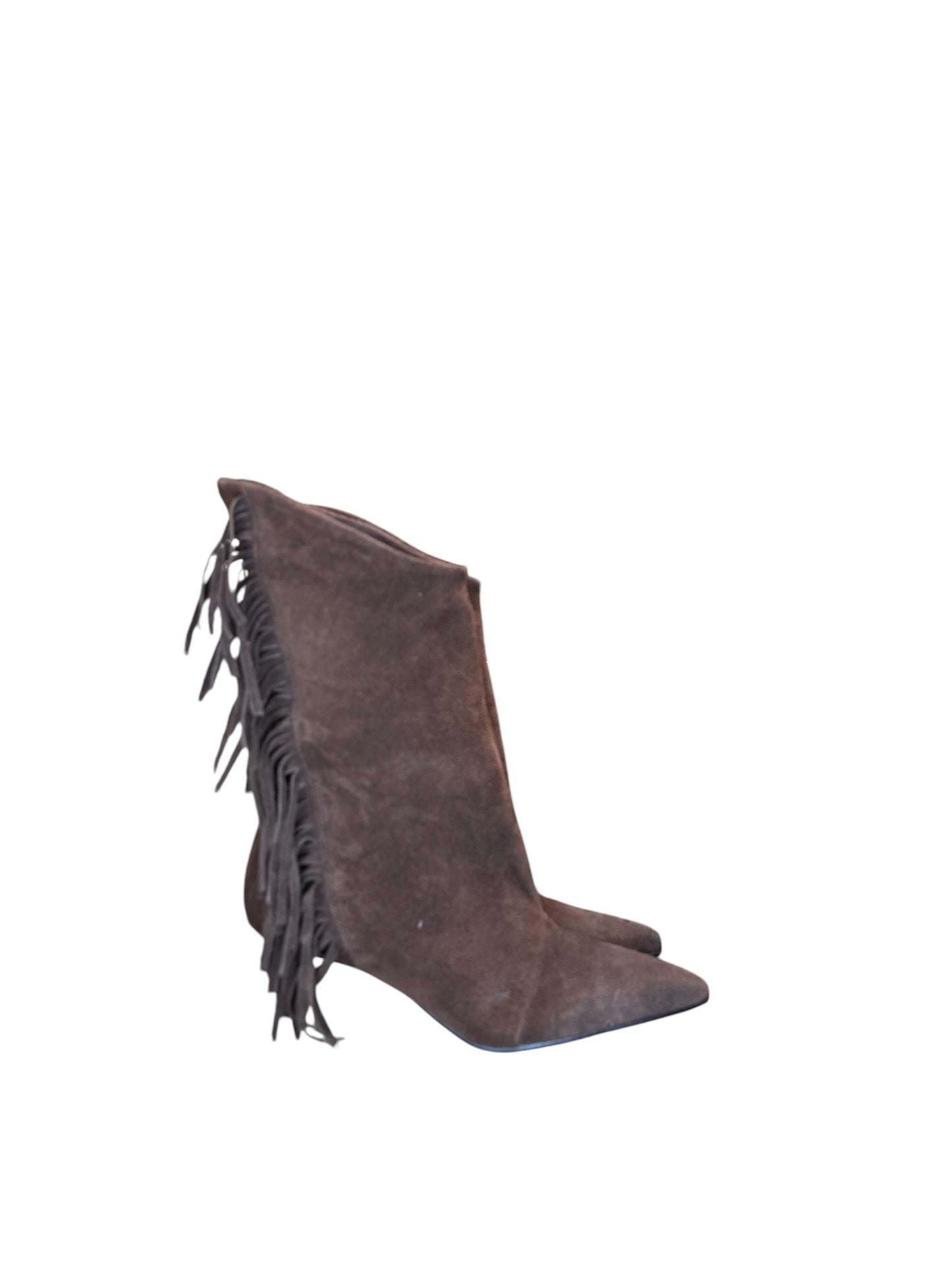 Stivaletti con frange laterali