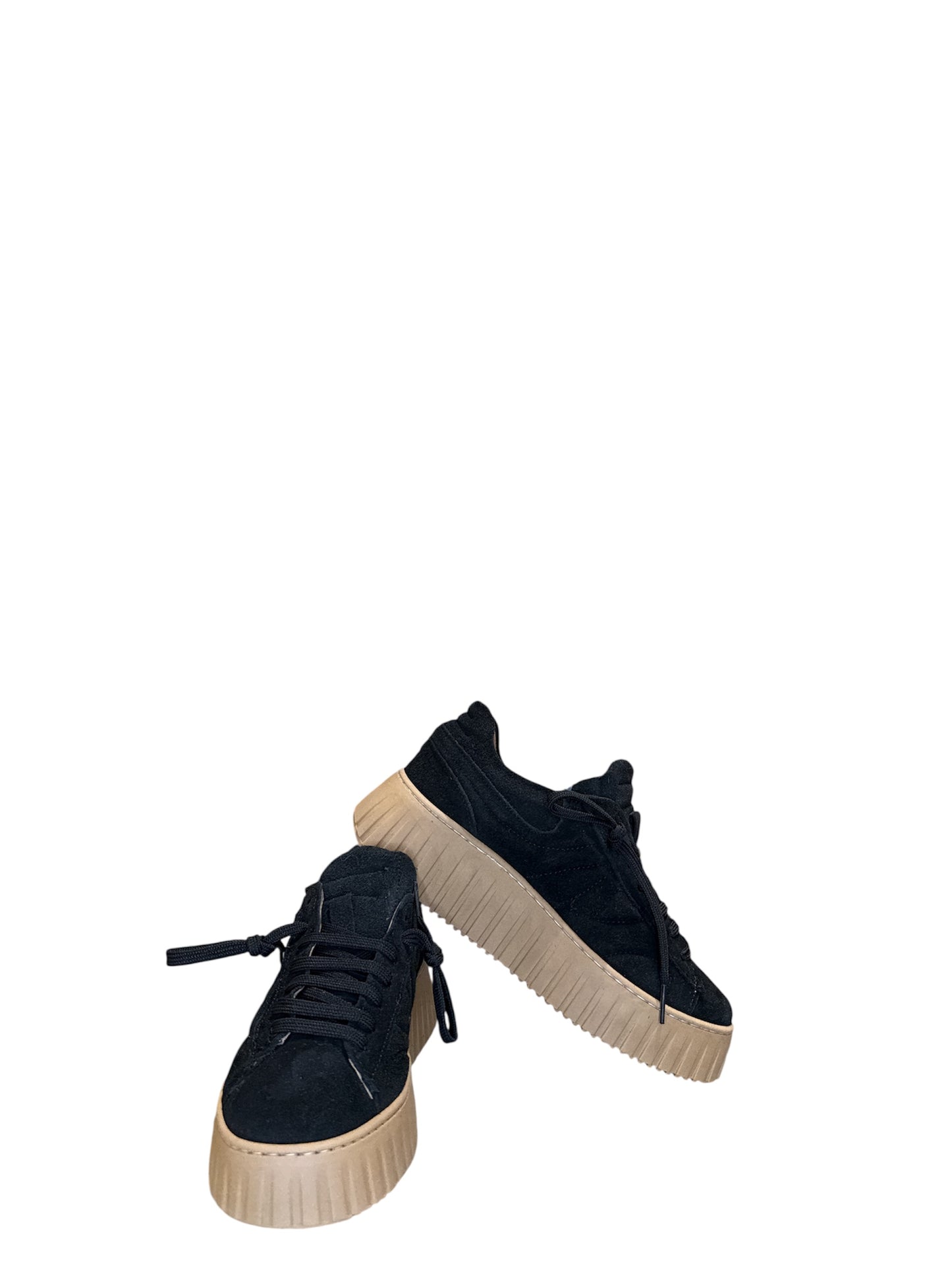 Sneakers camoscio nero