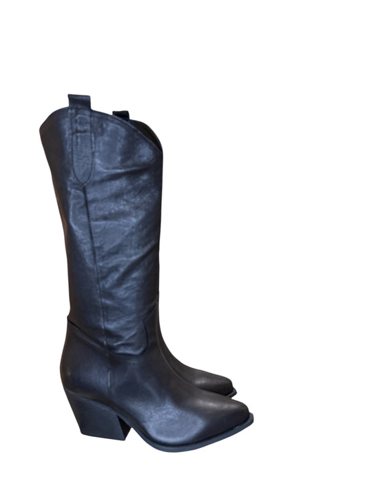 Camperos pelle nero