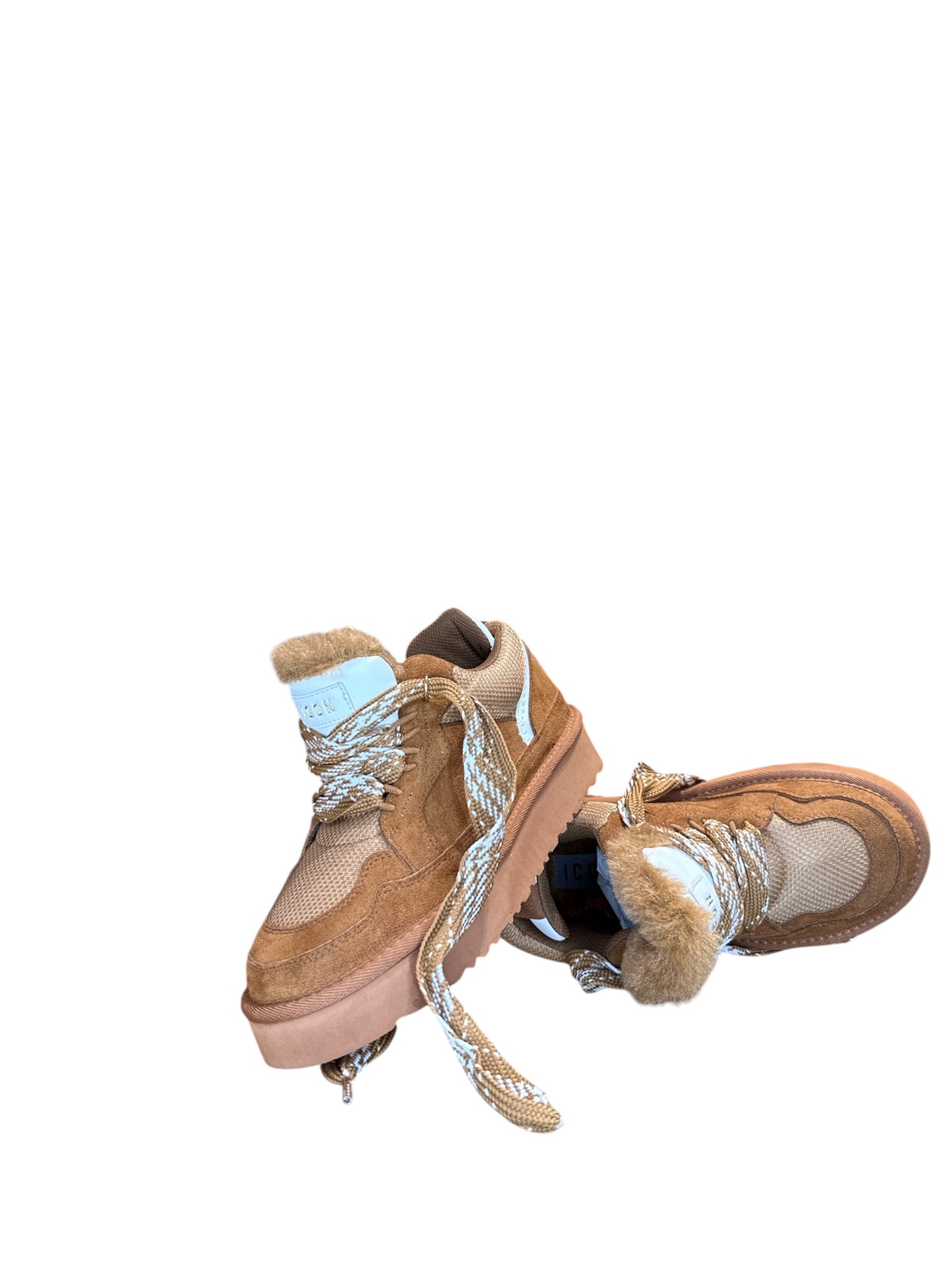 Sneakers teddy icon pelliccia