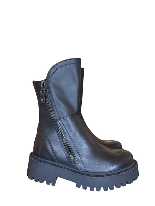 Anfibi doppia zip