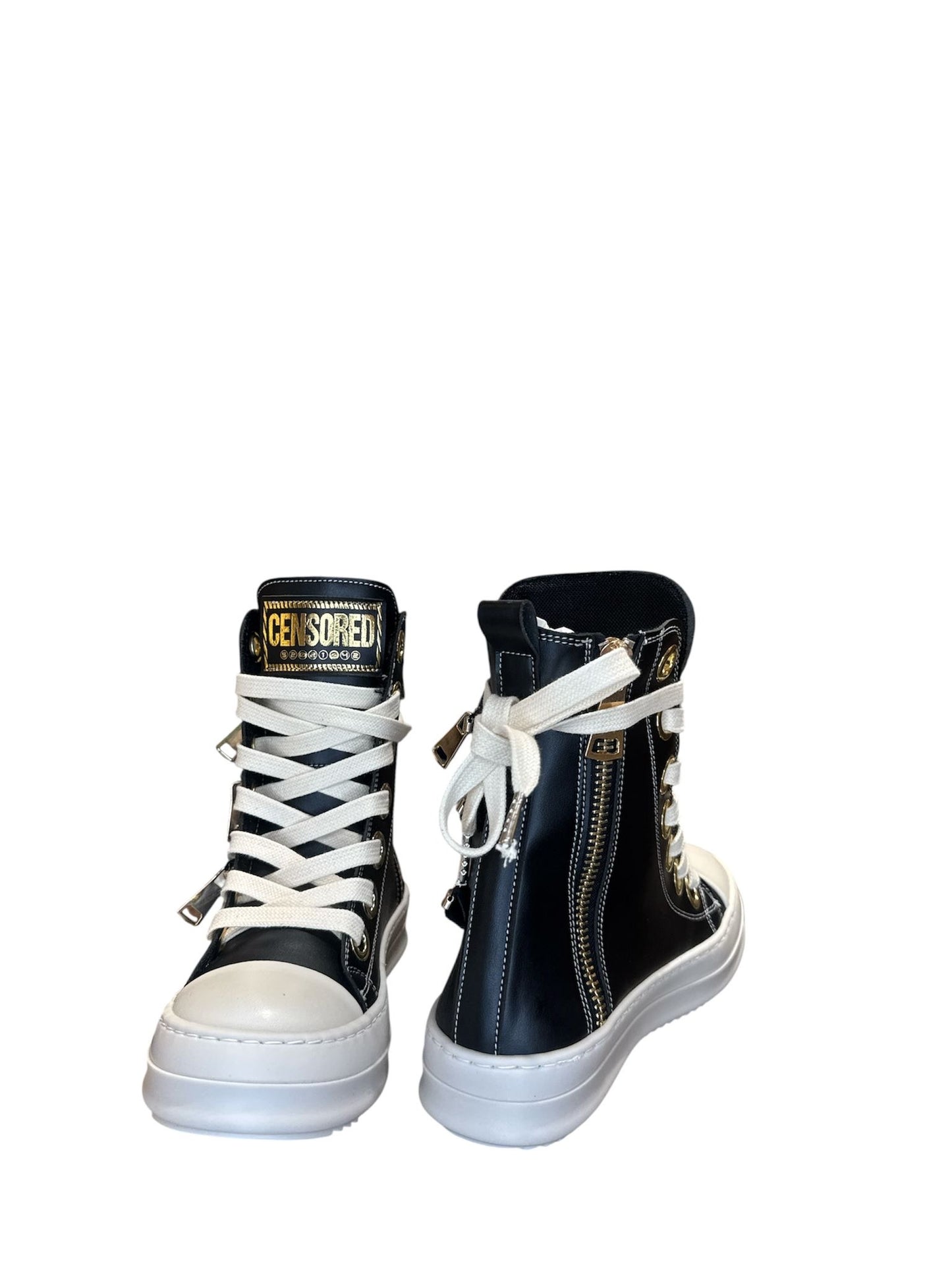 Sneakers Censored zip laterali