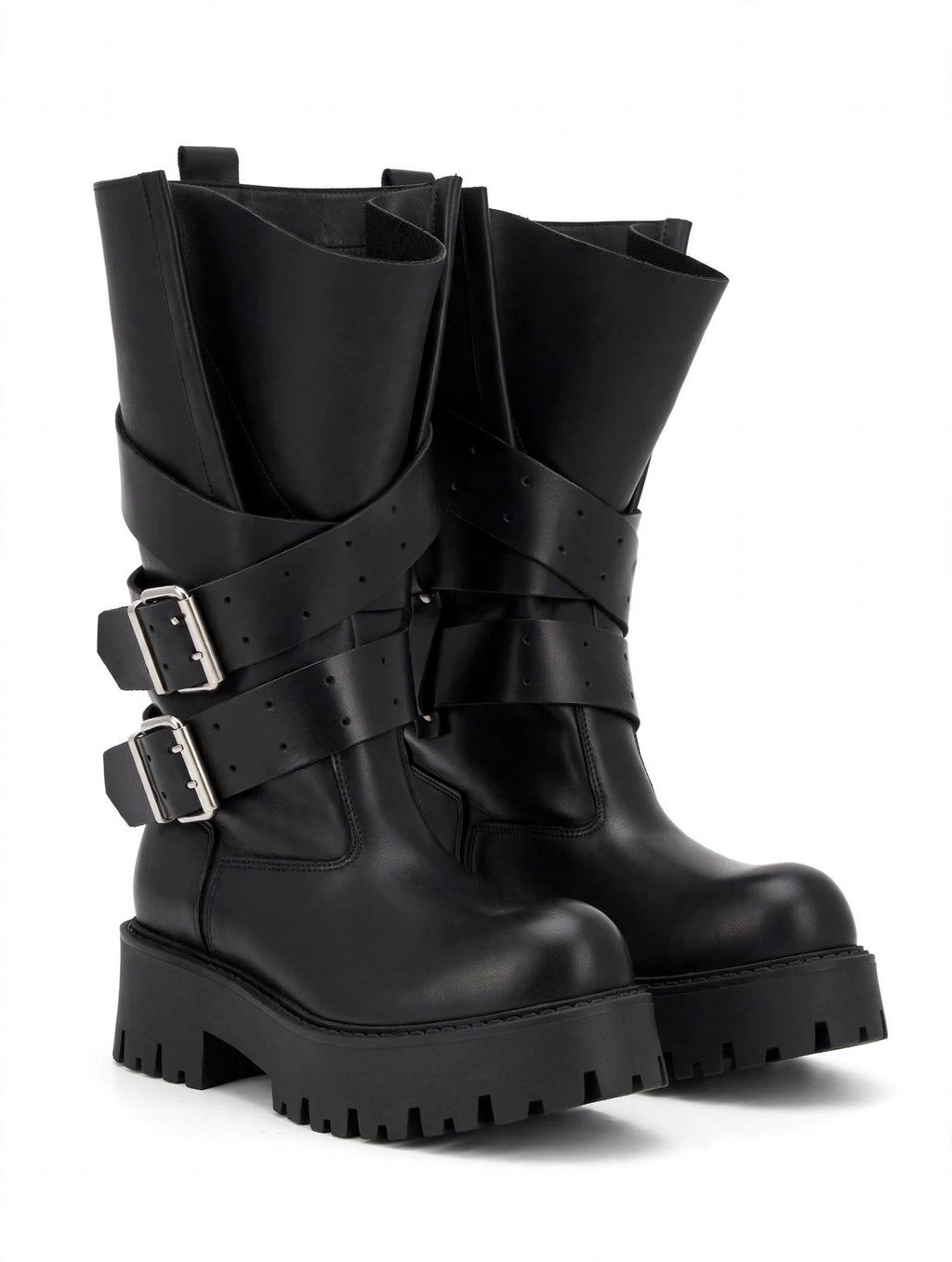 Anfibi BIKER nero