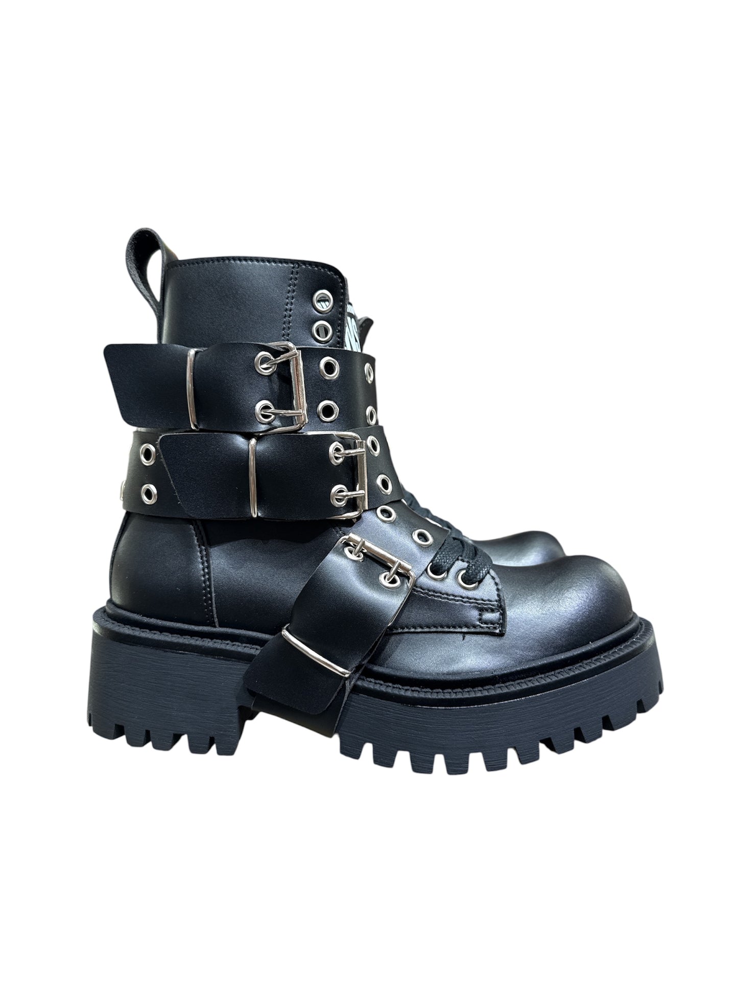 Anfibi Censored fibbie