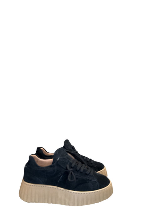 Sneakers camoscio nero
