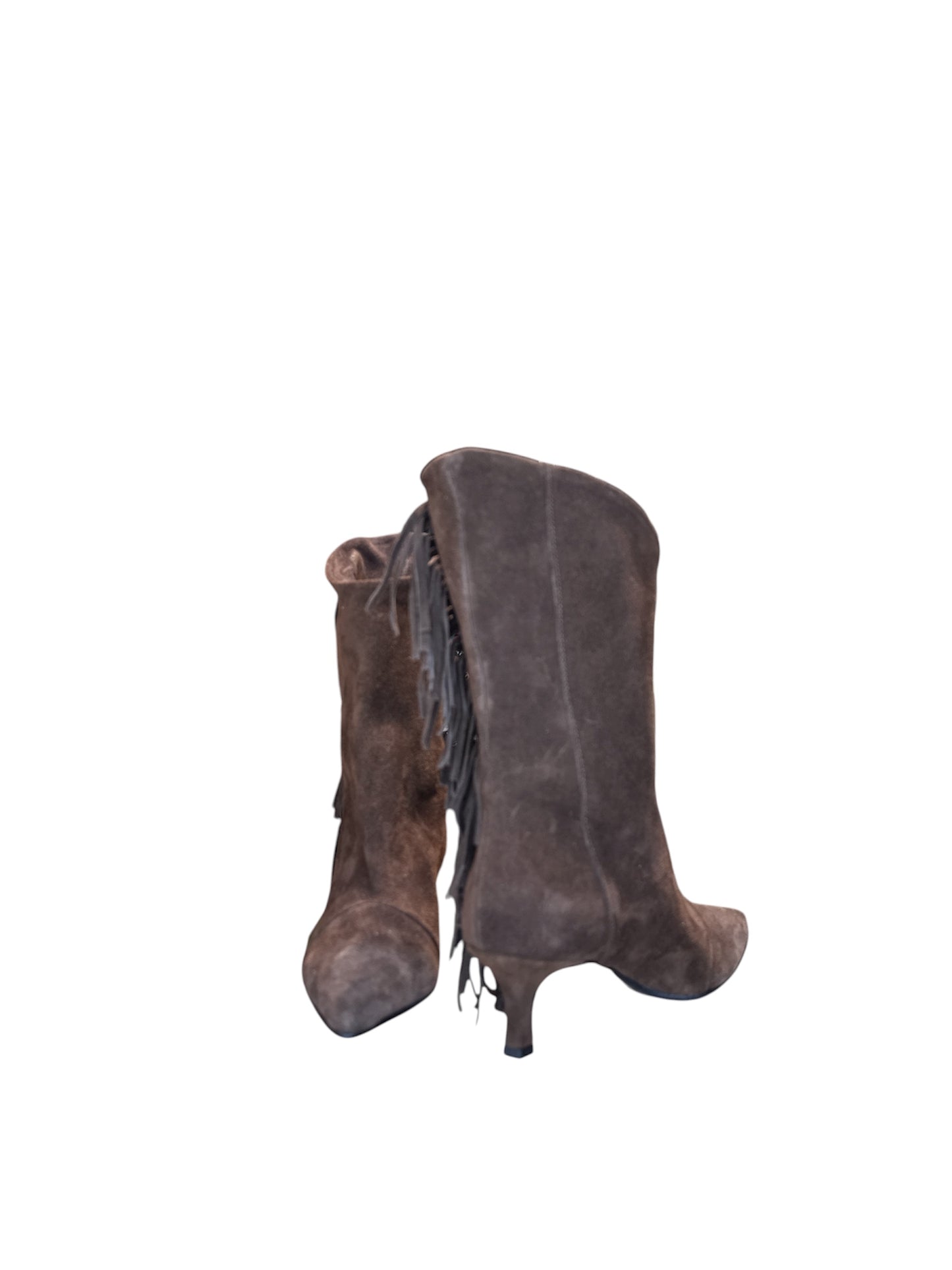 Stivaletti con frange laterali