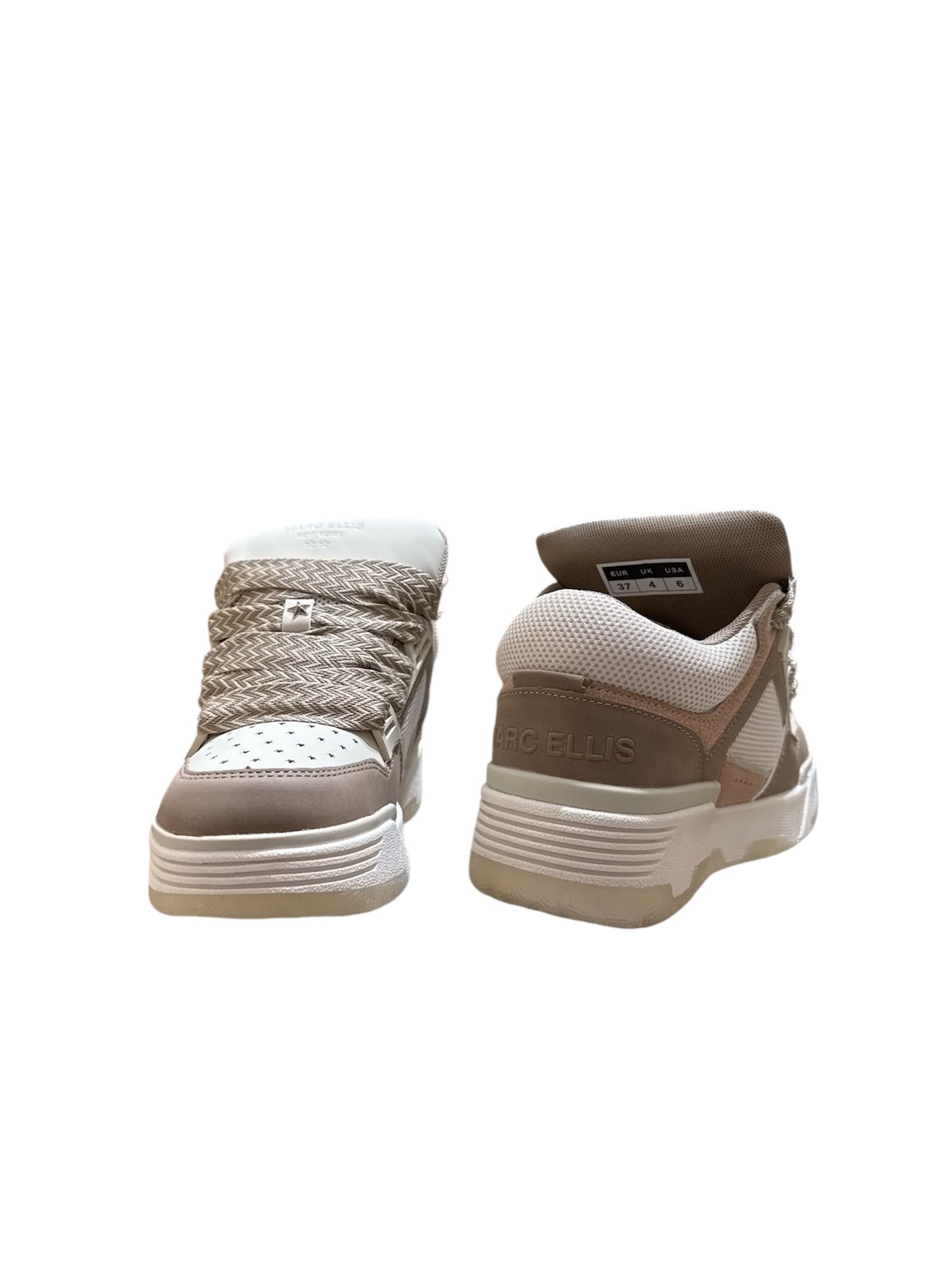 Sneakers Marc Ellis bianco beige