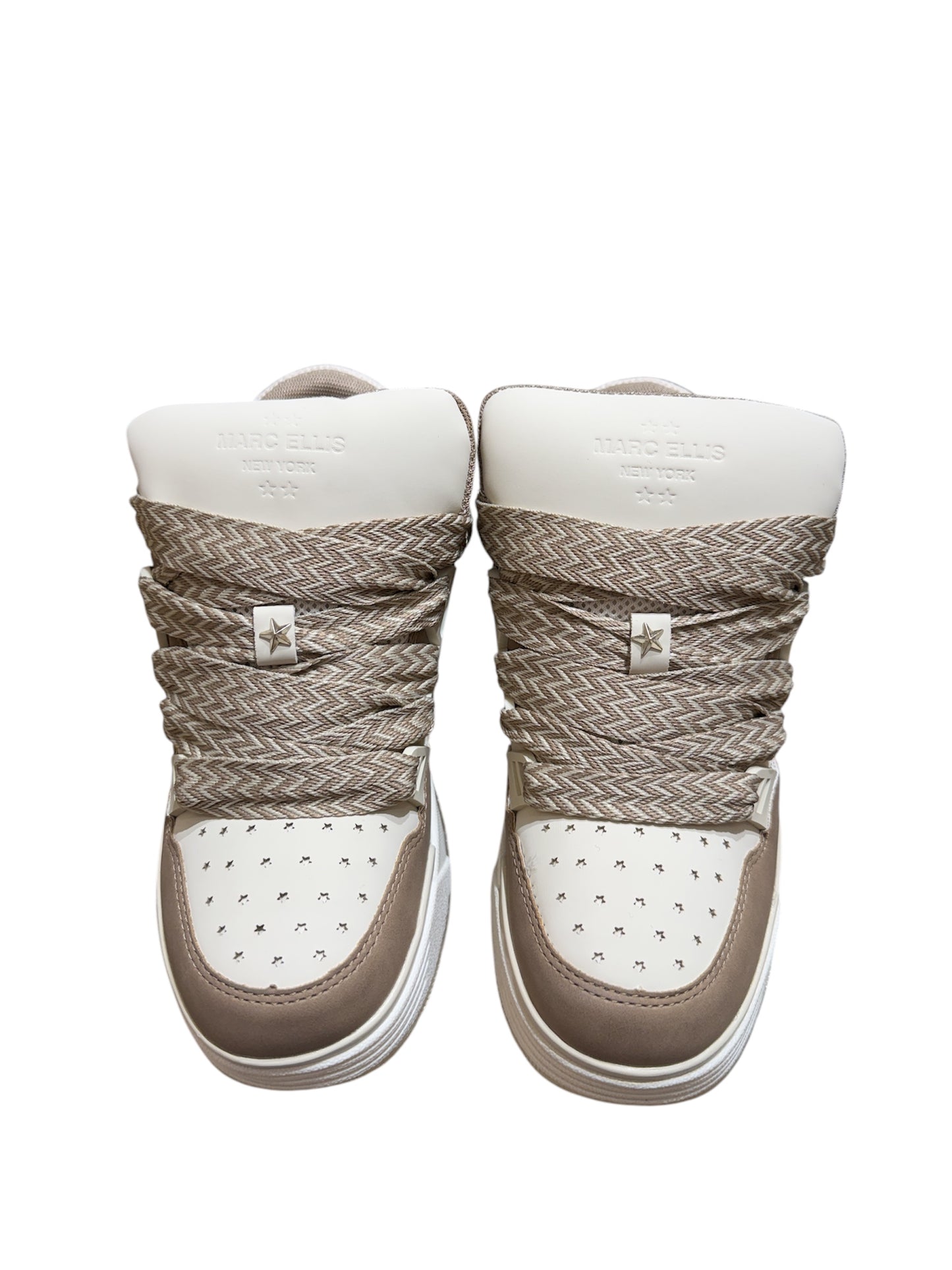 Sneakers Marc Ellis bianco beige