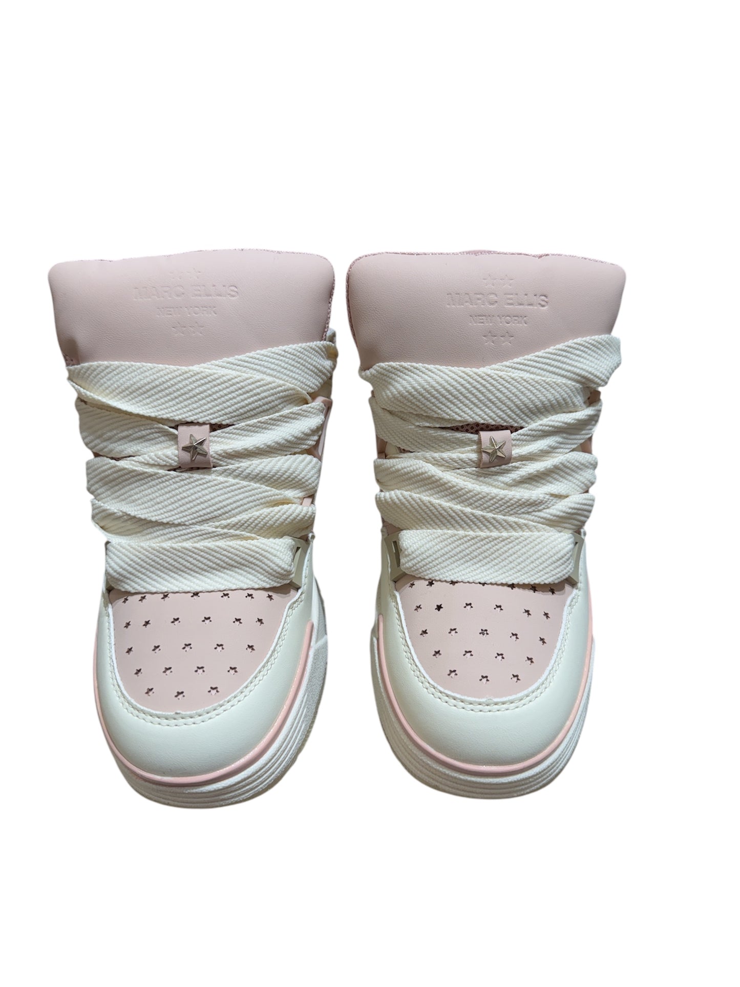 Sneakers Marc Ellis bianco rosa