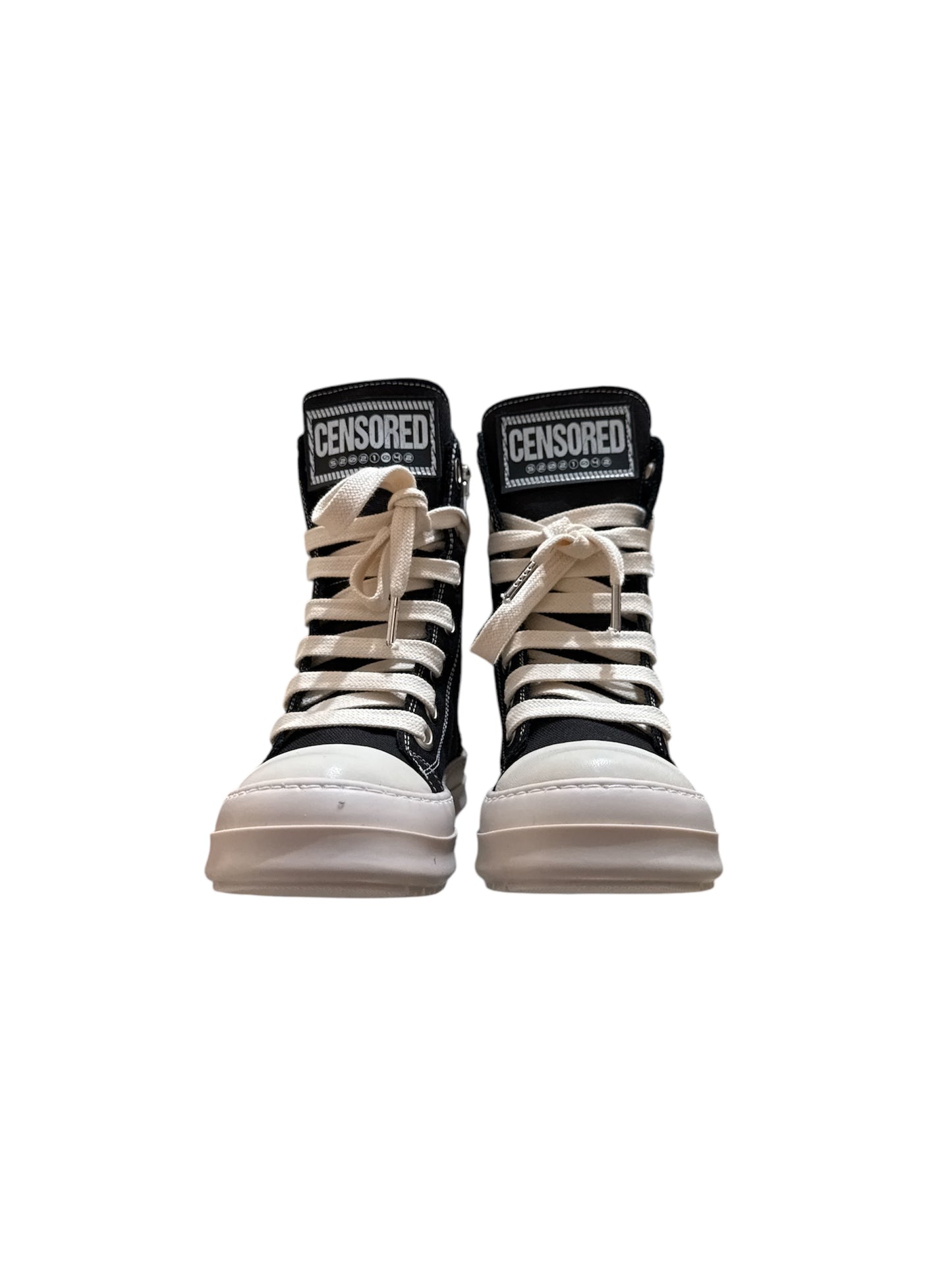 Sneakers Censored tela nero