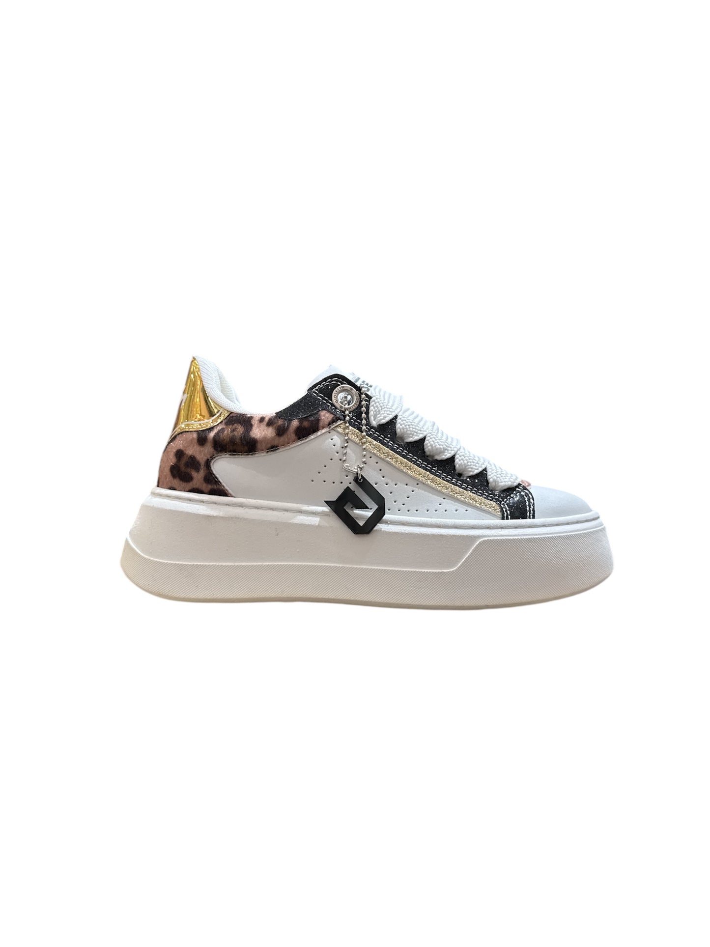 Sneakers Gioselin glitter nero