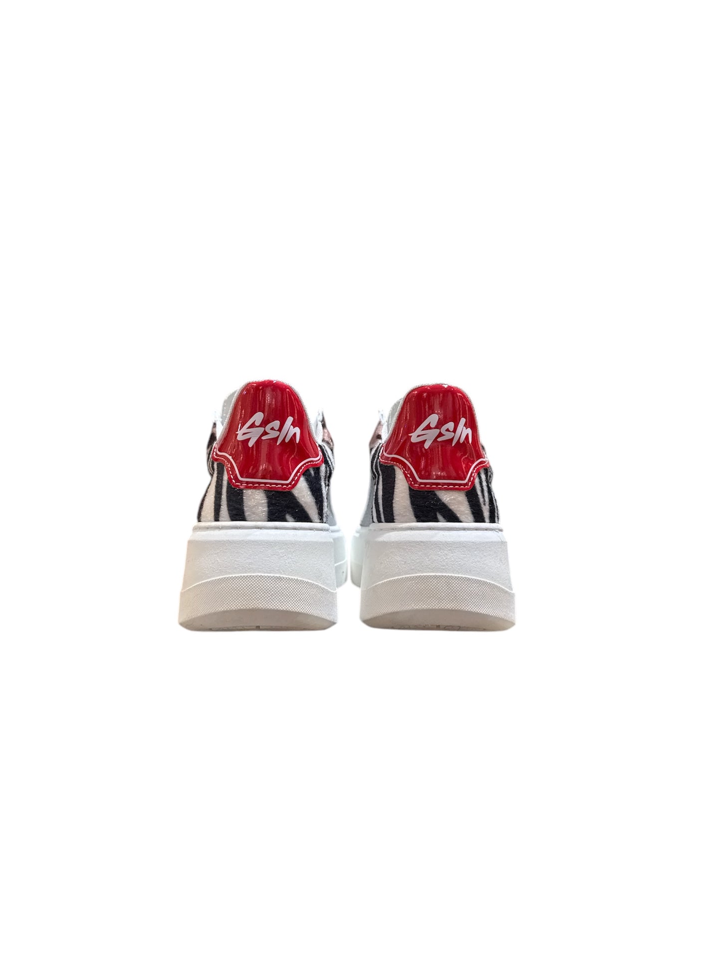 Sneakers Gioselin glitter argento