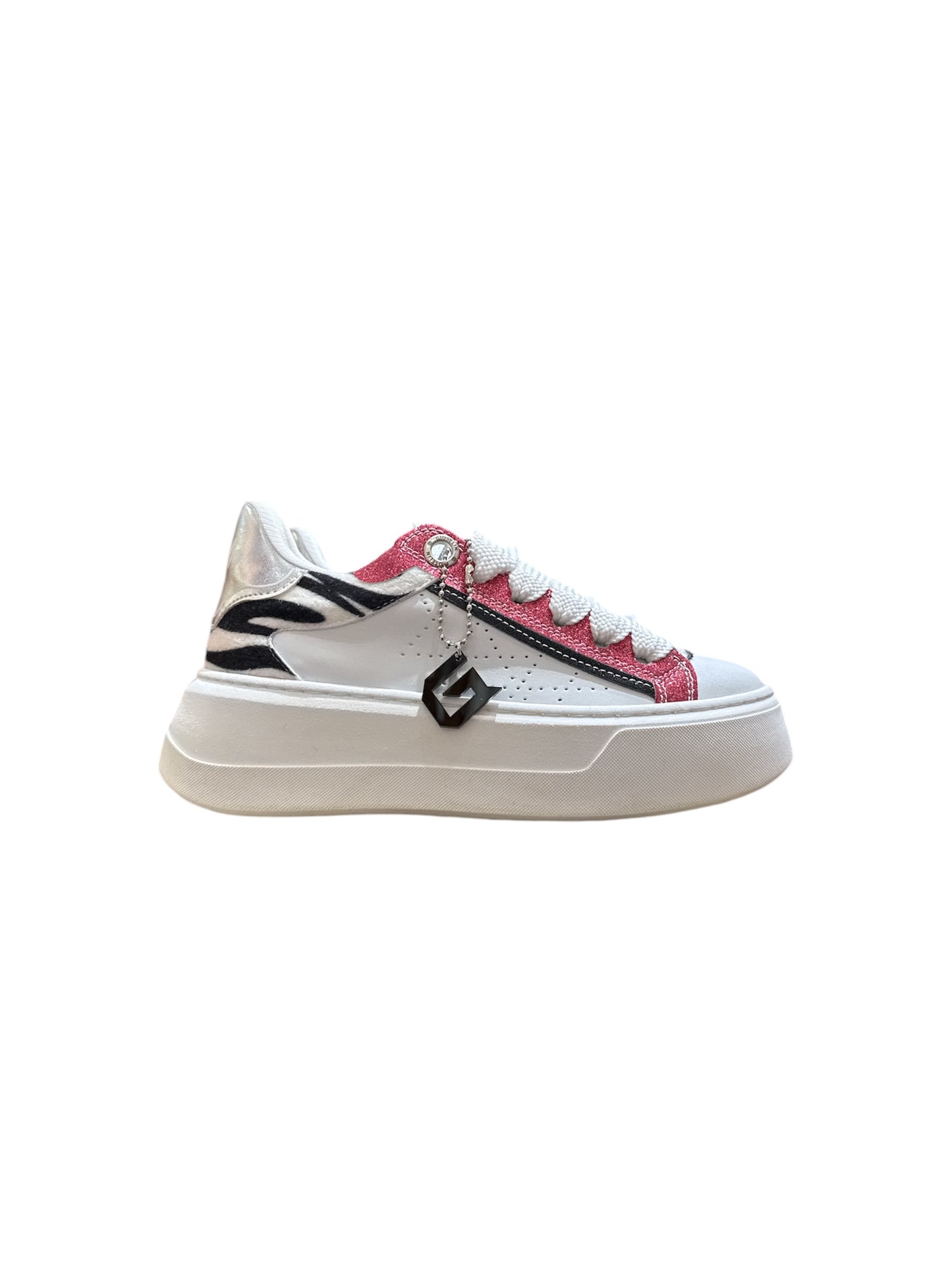 Sneakers Gioselin glitter amarena