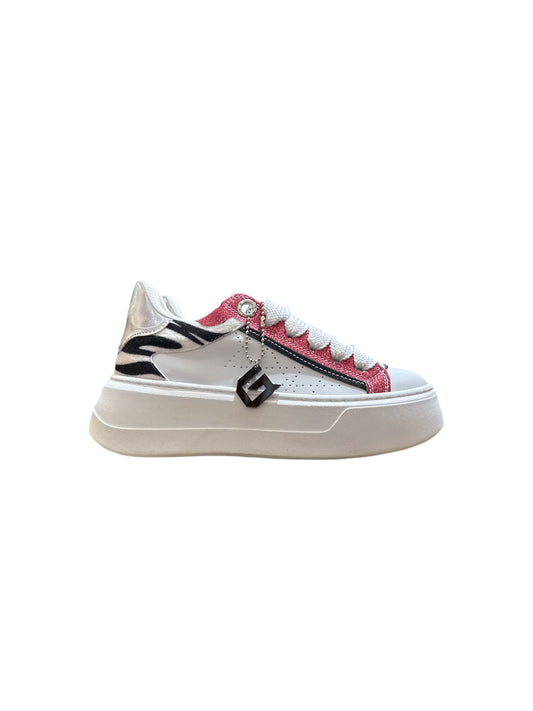Sneakers Gioselin glitter amarena