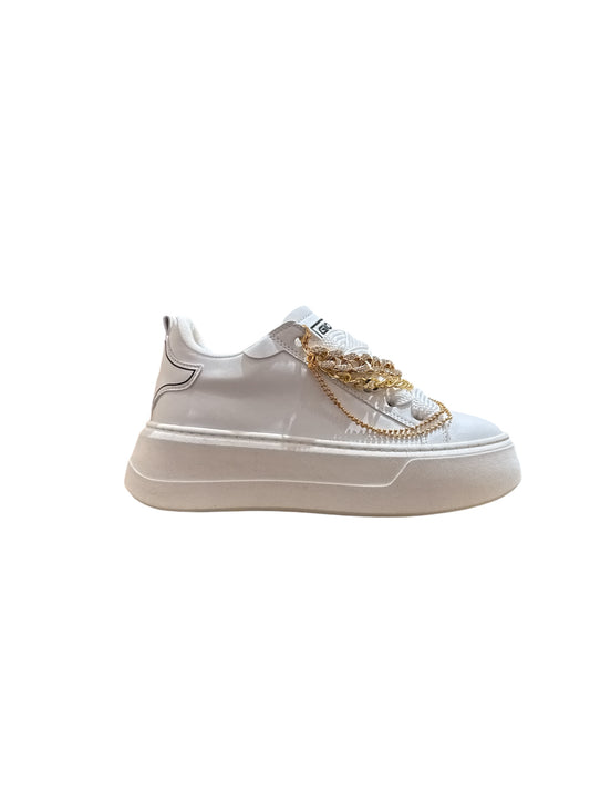 Sneakers Gioselin gioiello bianco