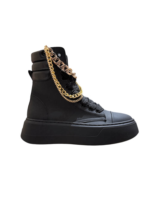 Sneakers alta gioselin nero